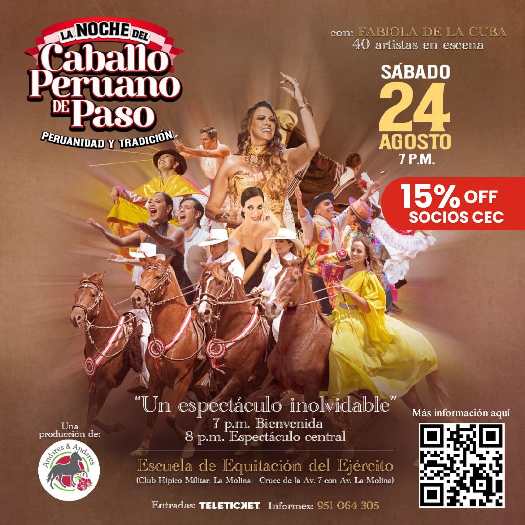 EVENTO LA NOCHE DEL CABALLO PERUANO DE PASO